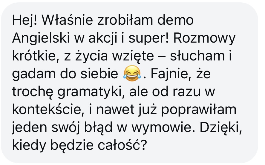 angielski w akcji opinie